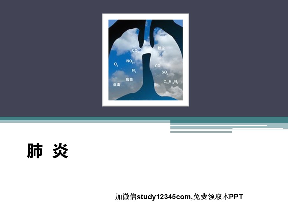 肺炎，内科护理学PPT