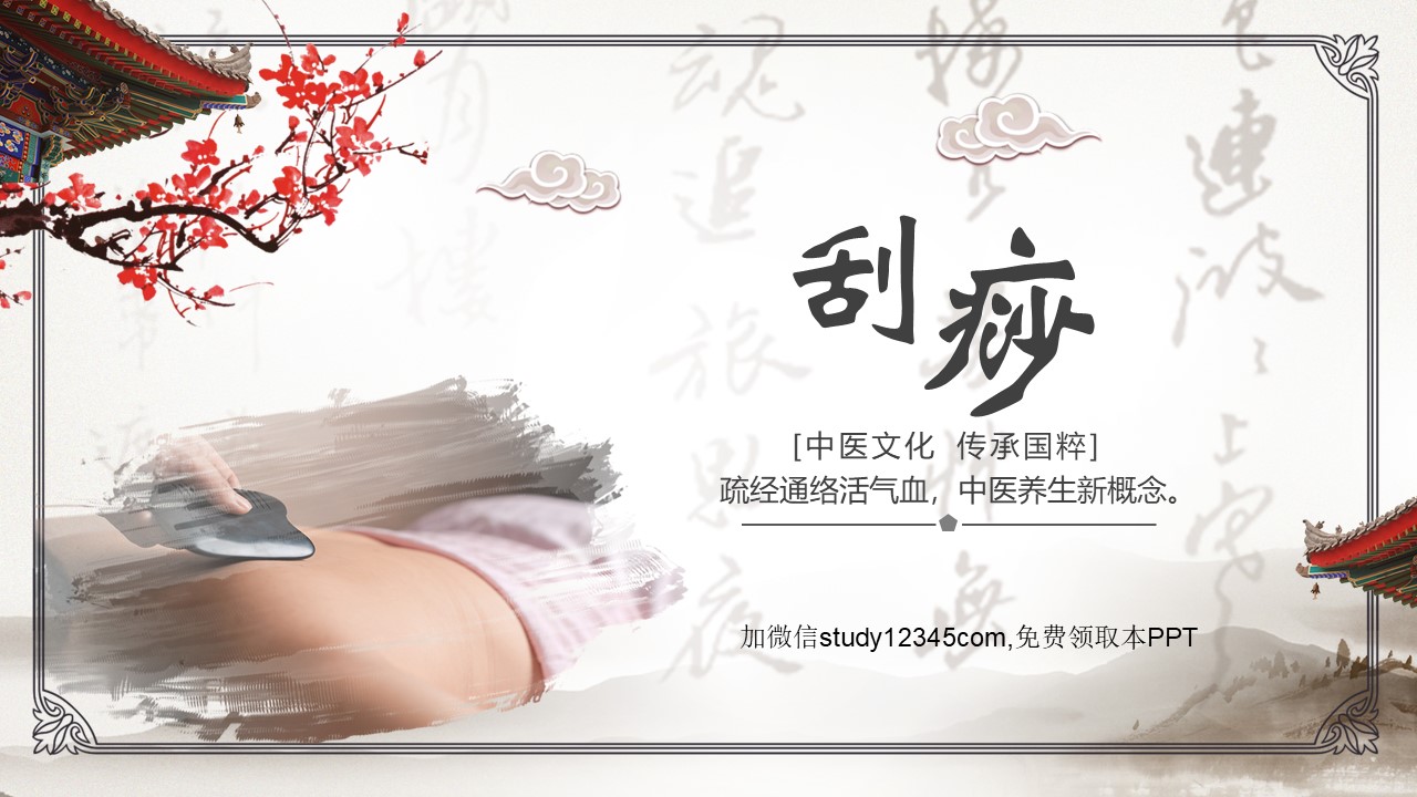 刮痧3PPT