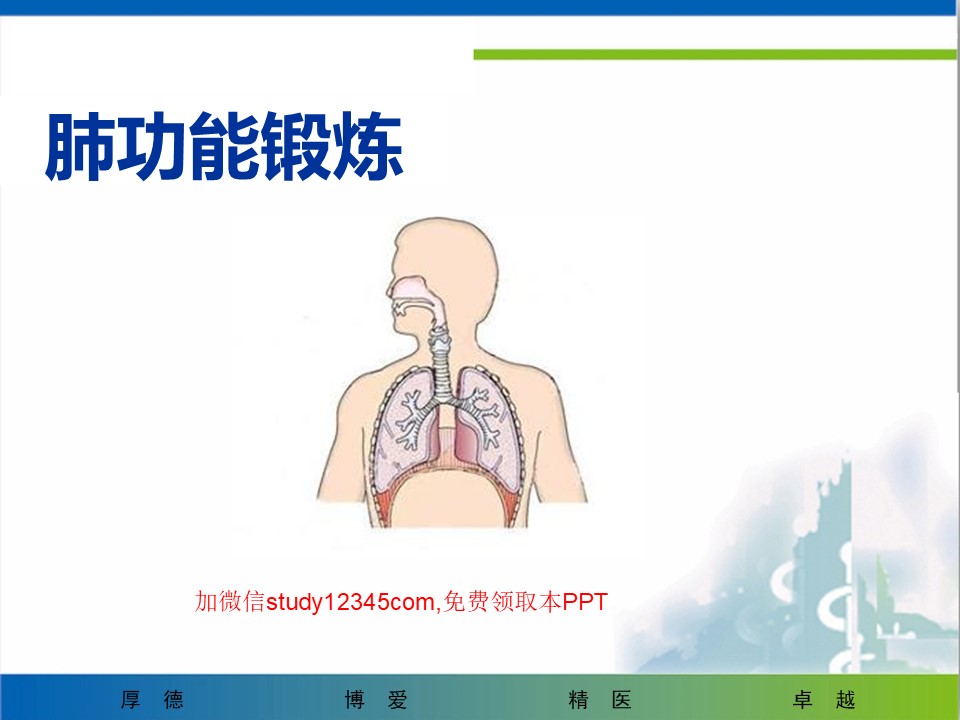 肺功能锻炼PPT