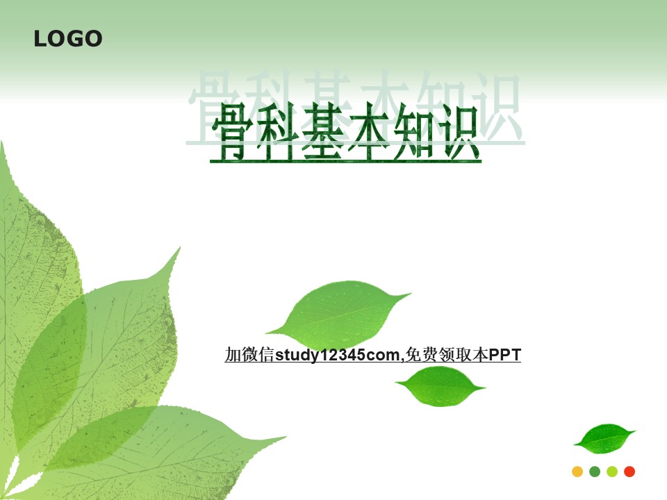 骨科基本知识PPT