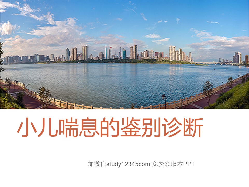 小儿喘息的鉴别诊断PPT