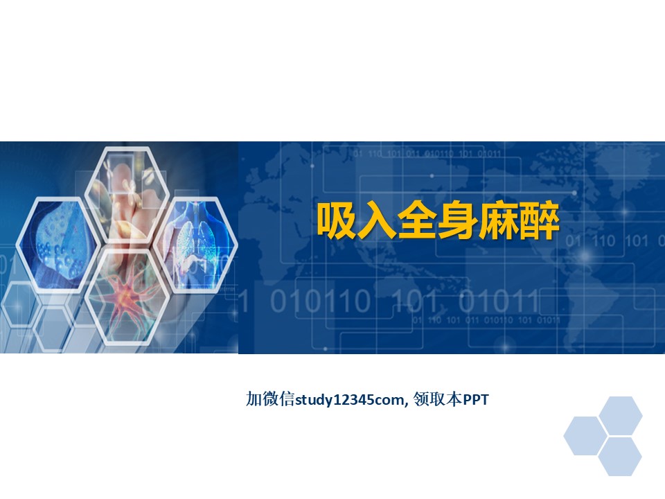 临床麻醉PPT吸入全身麻醉