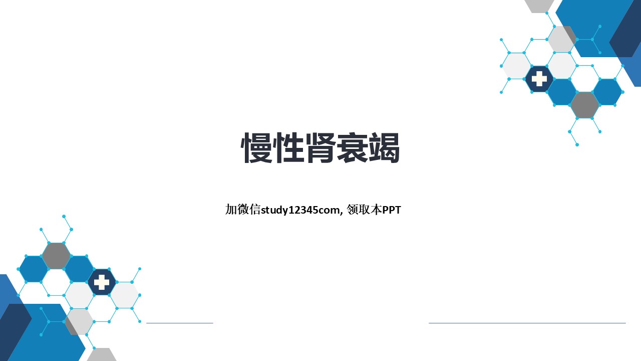 慢性肾衰竭，泌尿系统疾病PPT