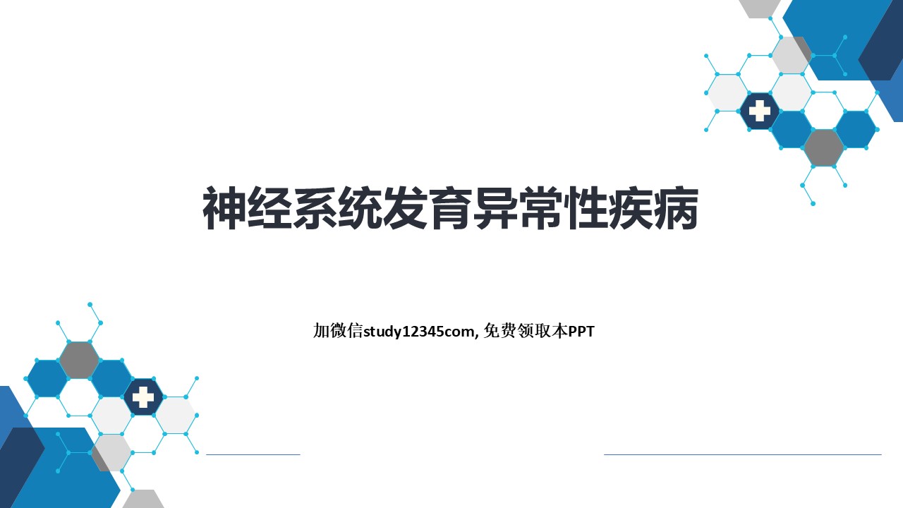 神经系统发育异常性疾病PPT