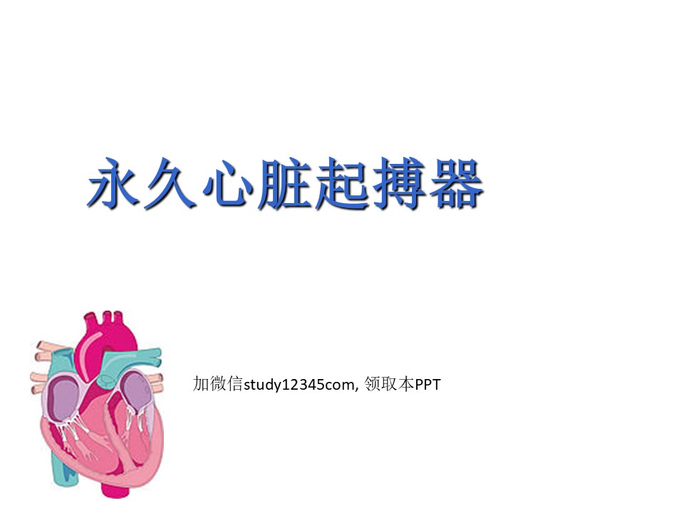 永久心脏起搏器PPT