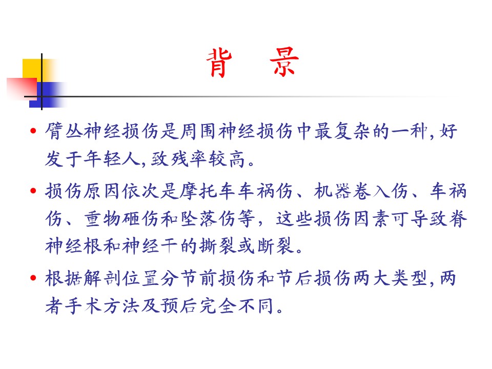 MRI在臂丛神经节前损伤诊断中的应用PPT