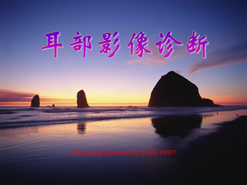 耳部影像诊断(精)