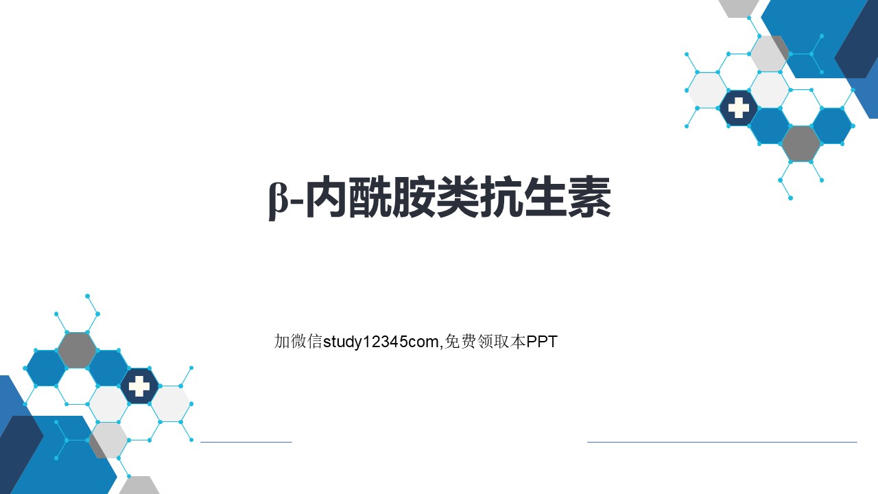 β-内酰胺类抗生素PPT
