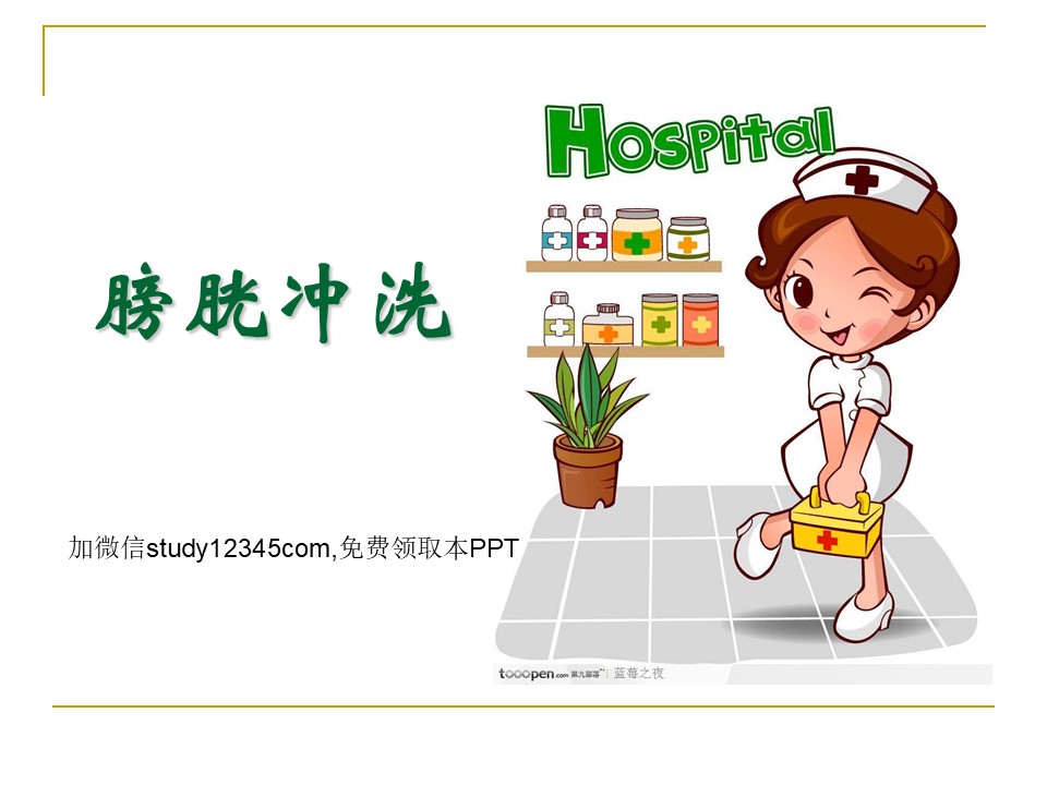 膀胱冲洗PPT