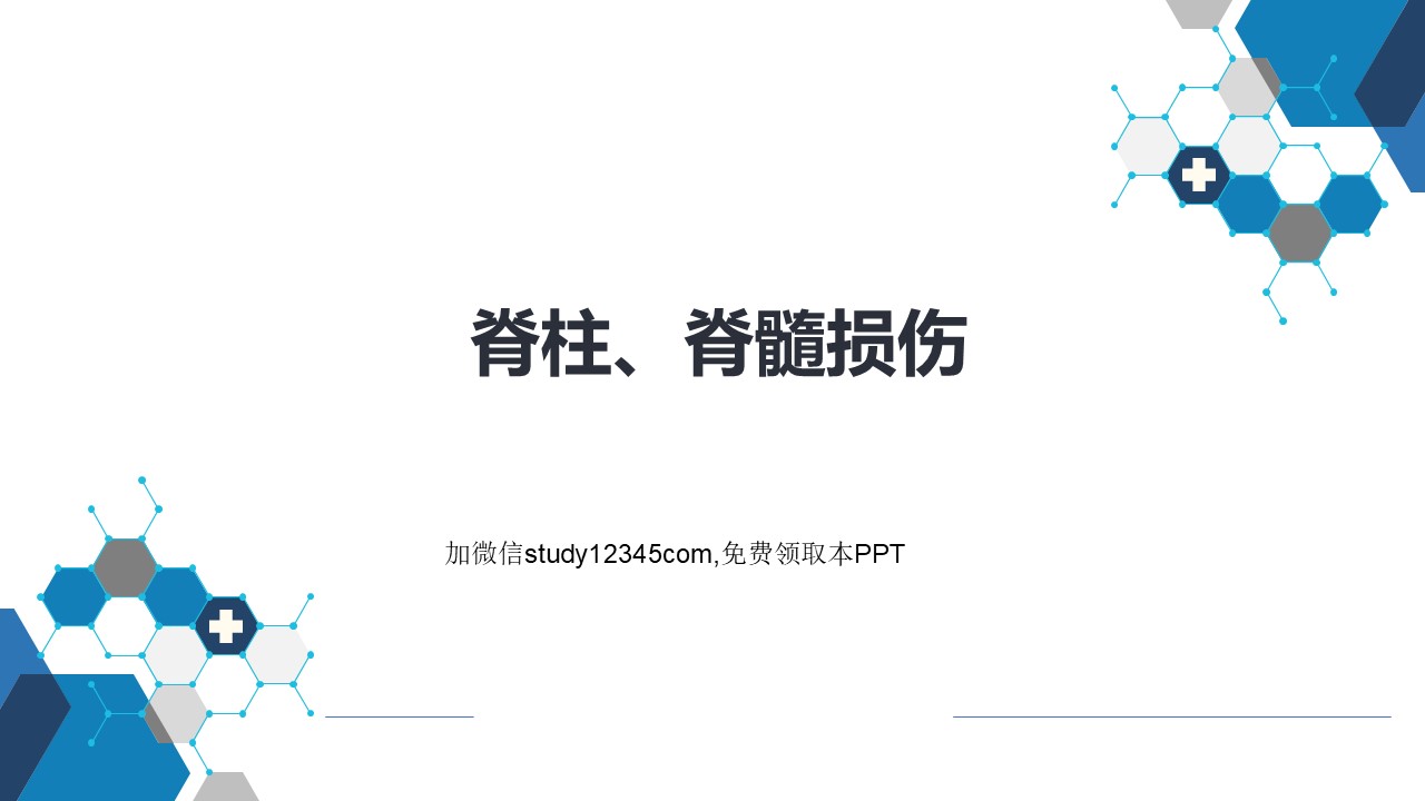 脊柱、脊髓损伤PPT