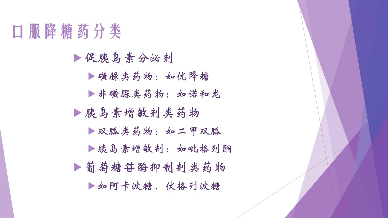 糖尿病口服用药的指导-4